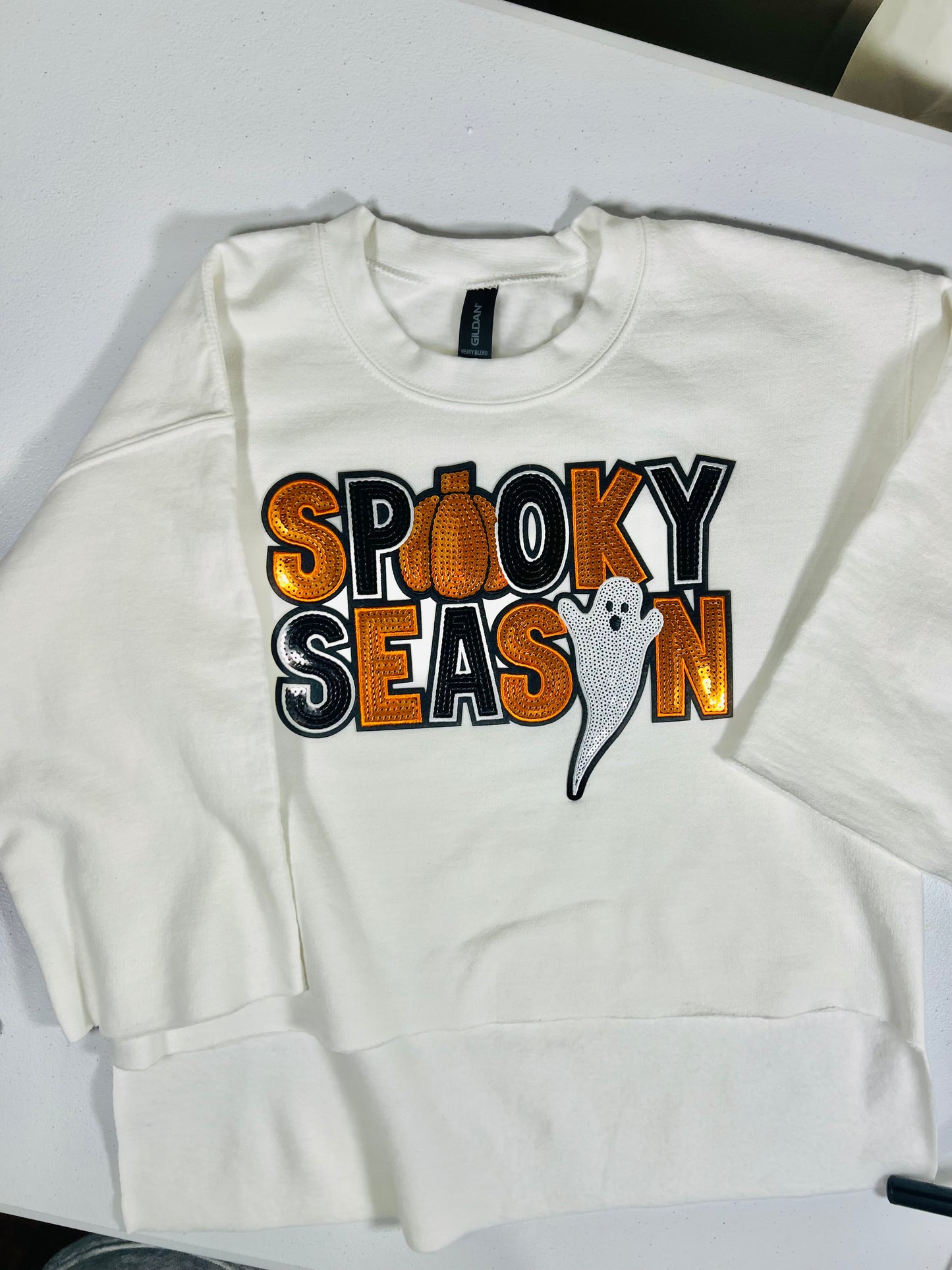 Spooky Season CROPPED Sweatshirt