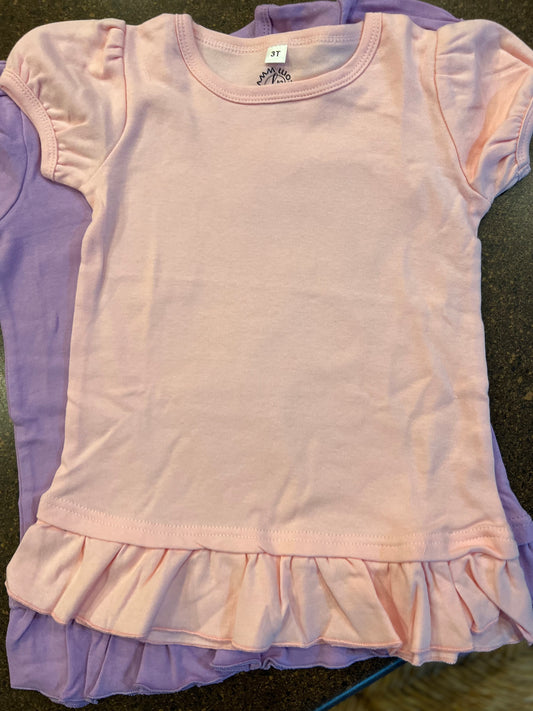 Ruffle Toddler/Girls Shirts-Customizable