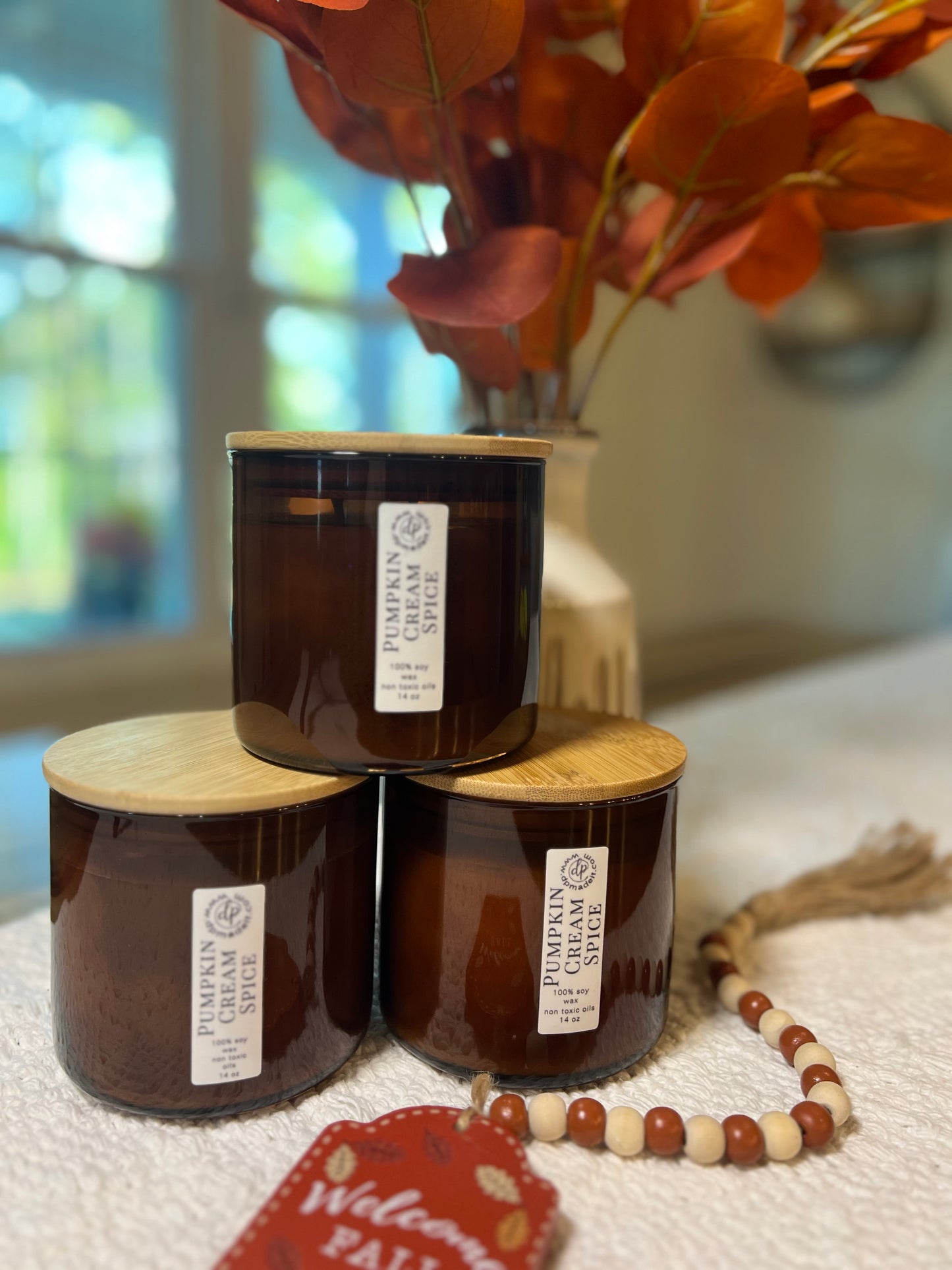 Pumpkin Cream Spice 14 oz candle $25